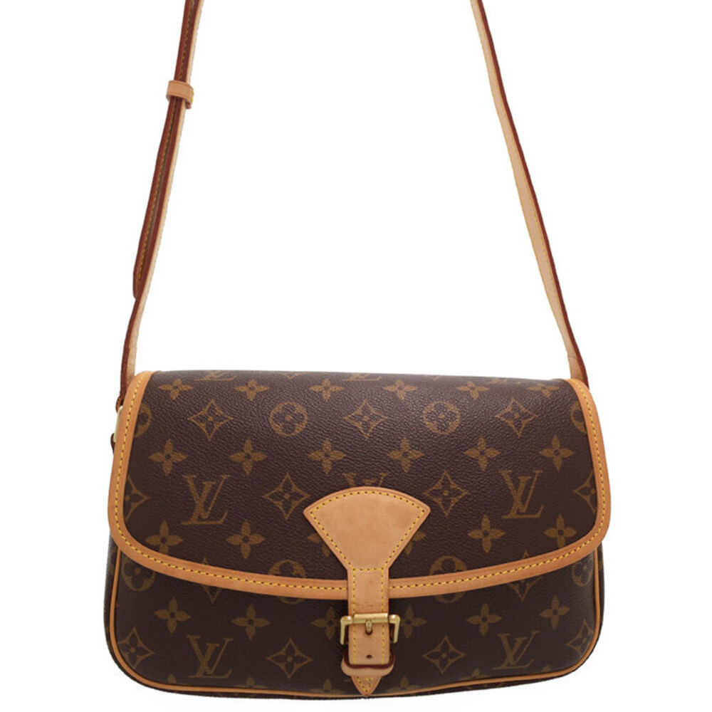Louis Vuitton Leather Sologne Brown Shoulder Monogram Bag - Picture 2 of 8